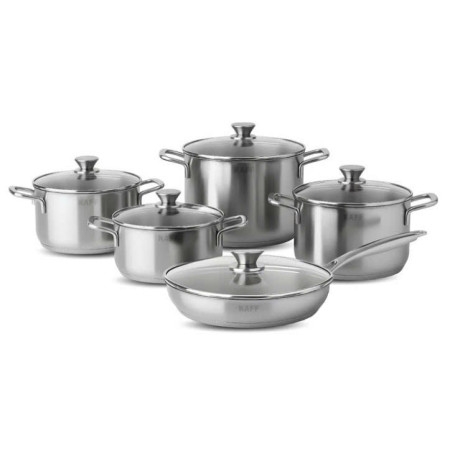 Bộ Nồi Inox KAFF KF-ST005FR 5 Món 9 Chi Tiết