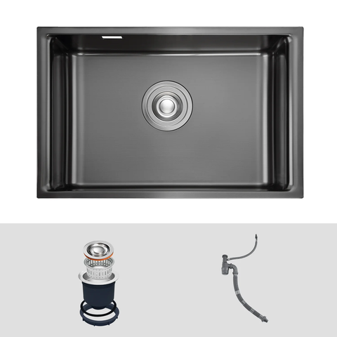 Chậu rửa bát Kluger KU8121B – S68 | Inox POSCO 304 liền khối