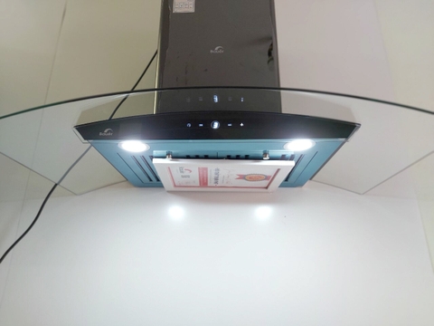 Máy Hút Mùi Bauer BC 70SBL - Kính cong