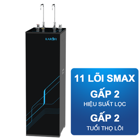 Máy Lọc Nước Nóng Nguội Karofi KAH-D18 11 Lõi Smax Hydro-ion Kiềm