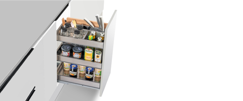 Giá đựng chai lọ gia vị dao thớt GrandX XK.B35S1 inox 304