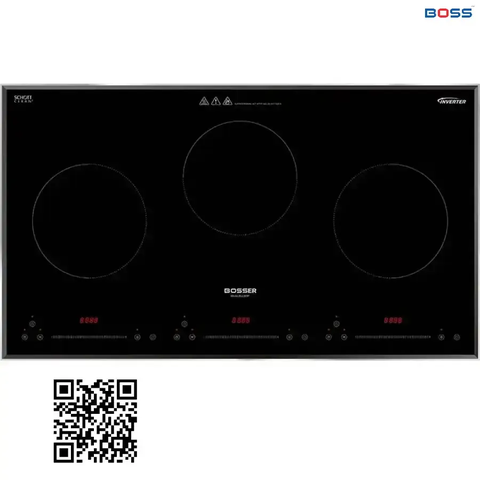 Bếp từ BIJ269P – 3 vùng nấu, mặt kính SCHOTT CERAN Made in Germany