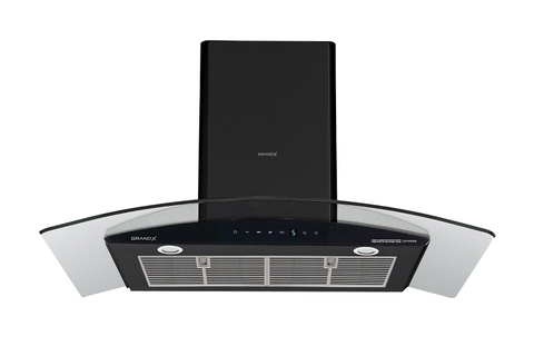 Hút mùi kính cong GrandX GX H90C62B - 1050m3/h Premium