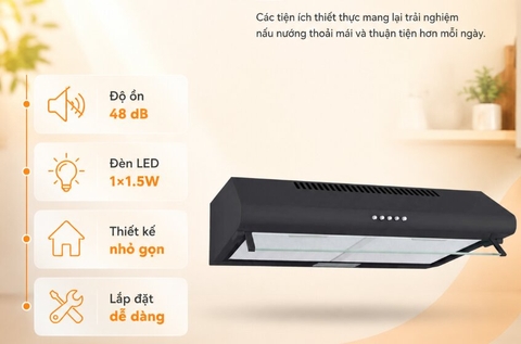 Máy Hút Mùi Binova BI-230-B-07 - dạng cổ điển