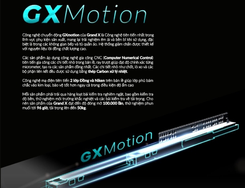 Giá Bát Đĩa Nâng Hạ GrandX XL.60M - XL.70M - XL.80M - XL.90M - Nan Oval Inox SUS304