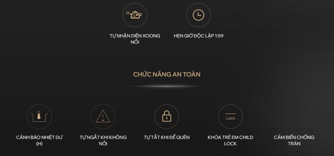 Bếp Từ Đôi Kocher DI-881GE - Nhập Khẩu Đức, kính Schott Ceran