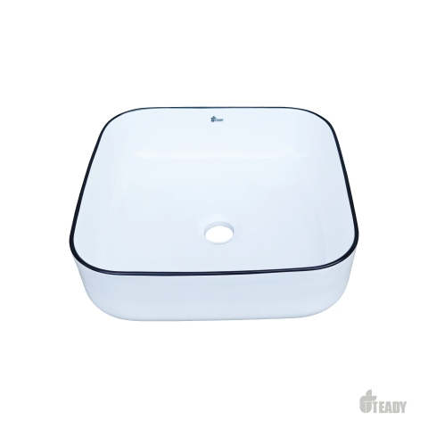 XẢ KHO - Lavabo Dương Bàn  Viền Đen Teady LV8220