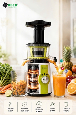 Máy Ép Chậm Arber EC02 150W