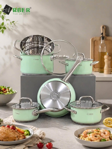 Bộ nồi inox OPAL Arber inox 304