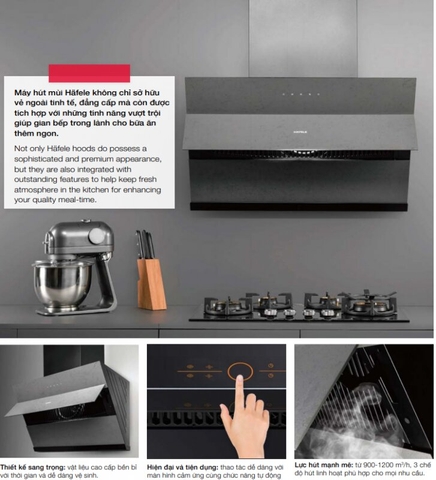Máy hút mùi gắn tường Hafele HC-H902WC - 538.81.742