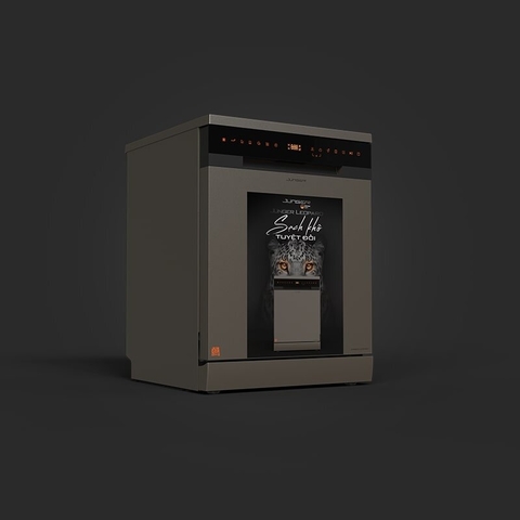 Máy rửa bát Junger JG Leopard DWJ-163-MS | AI Dry, UV, Ag+