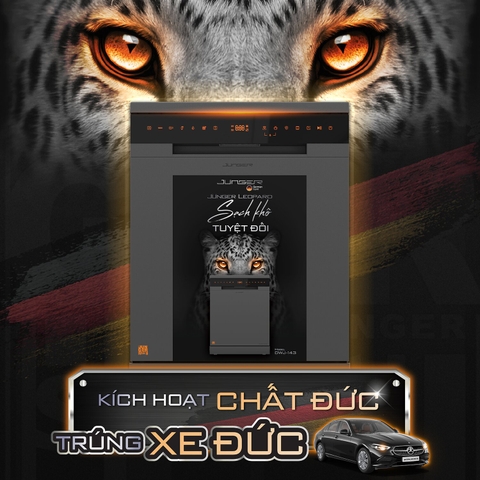 Máy rửa bát Junger JG Leopard DWJ-143 - Hàng Đức Chính Hãng