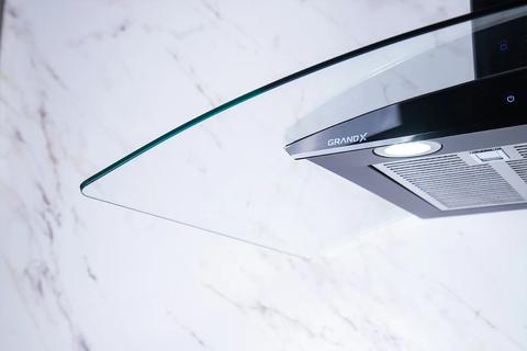 Hút mùi kính cong GrandX GX H90C62M - 1050m3/h Premium