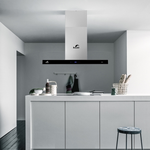 Máy Hút Mùi Đảo Bauer BIS 90CX - Treo Độc Lập - 1500m3/h