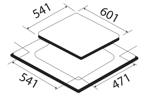 Bếp từ 3 vùng nấu KAFF KF-SQ38IH: Nhập khẩu Đức