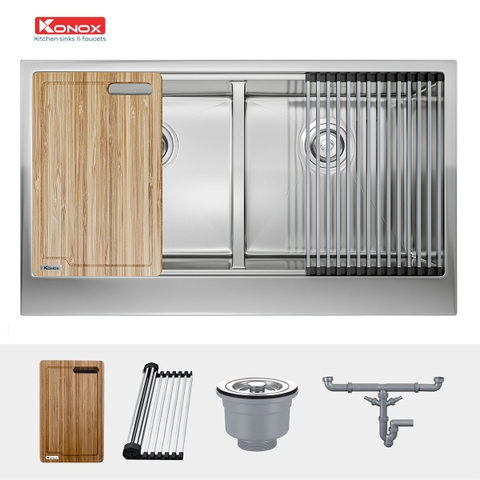 Chậu rửa bát Konox KN8751DA Retta - Apron Sink