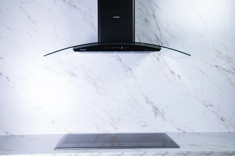 Hút mùi kính cong GrandX GX H90C62M - 1050m3/h Premium
