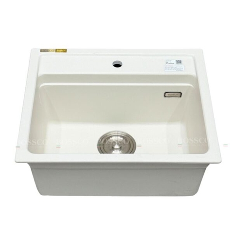 Chậu rửa chén đá 1 hộc BOSSCO BC-MT6050TKS
