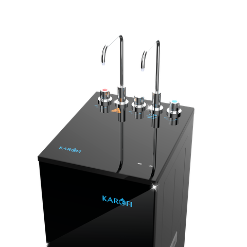 Máy lọc nước nóng lạnh Karofi KAD-M55 – Hydro-ion kiềm, 10 lõi Smax