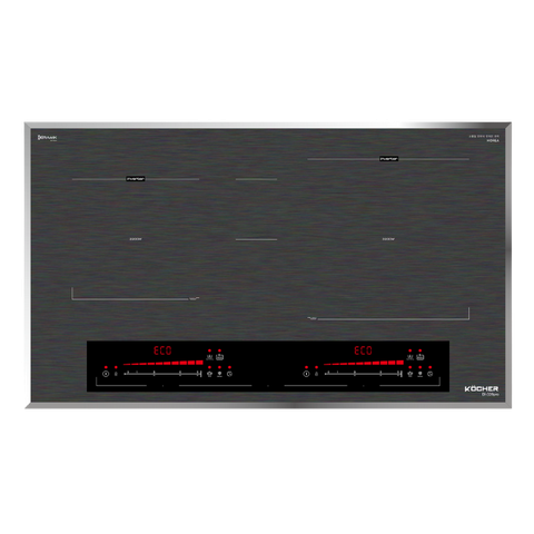Bếp từ đôi KOCHER DI-339PRO - Nhập khẩu Hàn Quốc - Mâm nhiệt BigZone 3200W