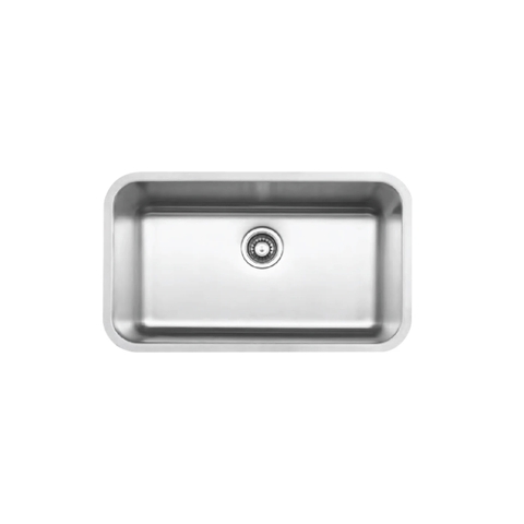 Chậu rửa bát 1 hố Nobinox PURA NT622U - Thiết kế tối giản, Lòng sâu 23cm