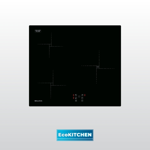 Bếp kính âm 3 từ Malloca MIH-593-ECO