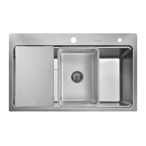 Chậu rửa bát Kluger KW8181FS S81 Plus – POSCO 304 Linen 1.2mm