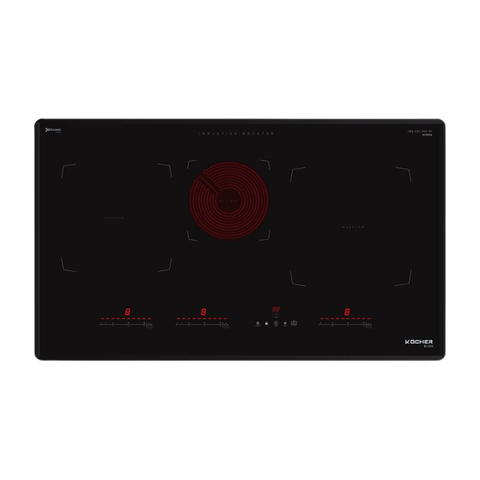 Bếp điện từ 3 vùng nấu EI-355 - Nhập khẩu Hàn Quốc - Kết hợp hồng ngoại