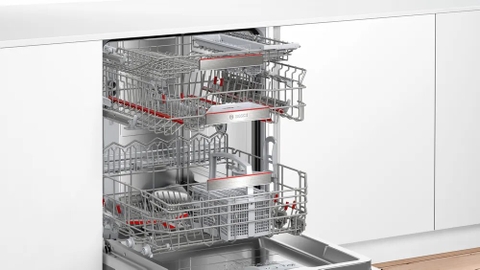 Máy rửa bát Bosch SMI8ZDS81T Serie 8 âm tủ - Sấy Zeolith Power Control