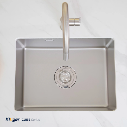 Chậu rửa bát Kluger KU6045FS Basic – Thiết kế tối giản tinh tế cho bếp nhỏ