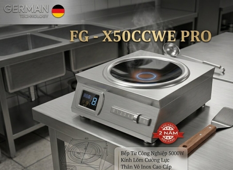 Bếp từ công nghiệp Fuger FG-X50CCWE PRO 5000W