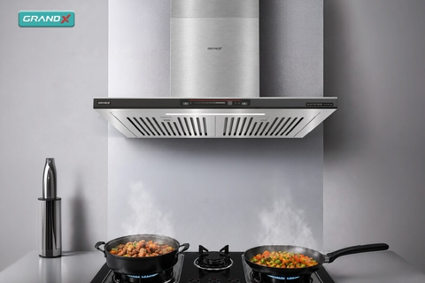 Máy hút mùi GrandX GX H90T83Ultra – Chữ T 900mm