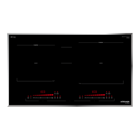 Bếp từ đôi KOCHER DI-338PRO - Nhập khẩu Hàn Quốc - Booster 3200W