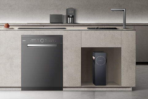 Máy rửa bát Grandx SMS8GX89G Series 8 - Sấy Khí Nóng & UV Diệt Khuẩn