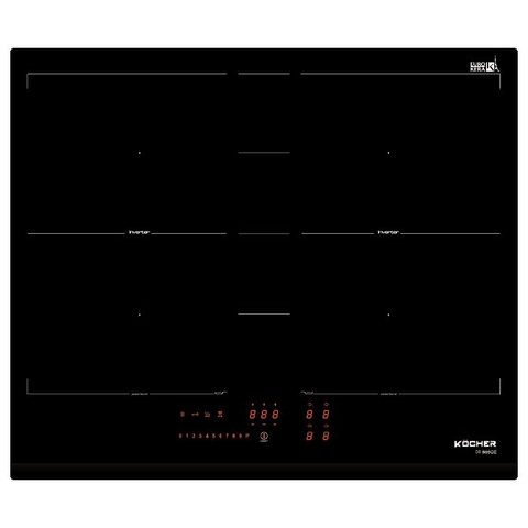 Bếp từ đa điểm Kocher DI‑866GE - Kính Eurokera Pháp - Nhập Đức