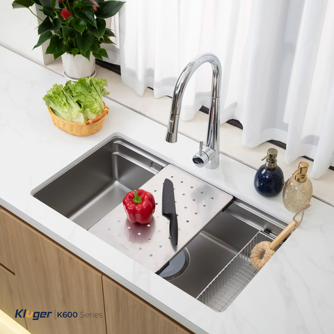 Chậu rửa bát Kluger KG7644FS Plus – Linen cao cấp