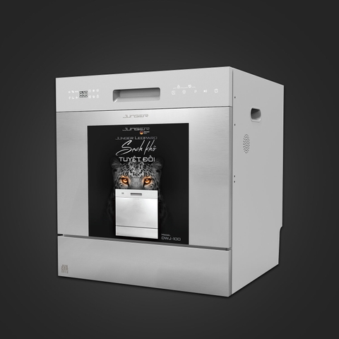 Máy rửa bát Junger DWJ-100 - Rửa sạch khô tuyệt đối, AI Smart Plus