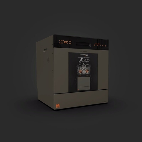 Máy rửa bát Junger JG Leopard DWJ-133-MS - UV Tech + AI Dry