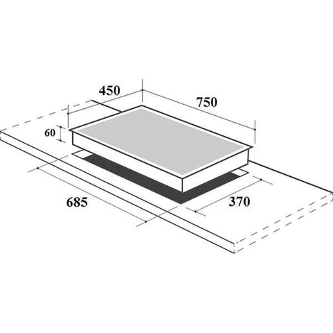 Bếp hỗn hợp nhập khẩu Đức CZI-9922P