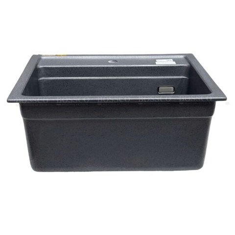 Chậu Rửa Chén Đá 1 Hộc BOSSCO ITALIA BC-MT6050XĐ Xám Đen