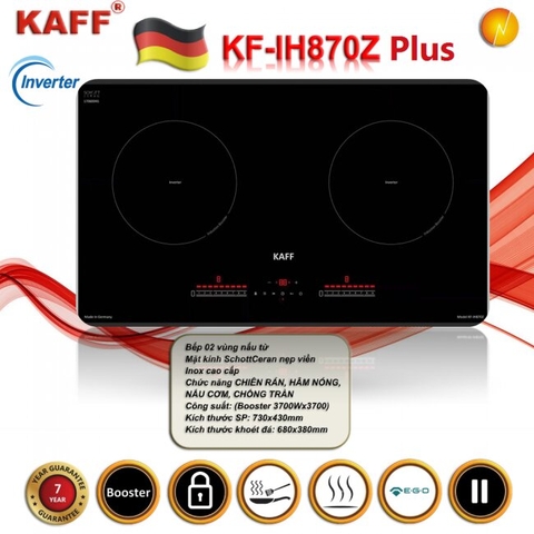 Bếp từ đôi KAFF KF-IH870Z PLUS nhập Đức