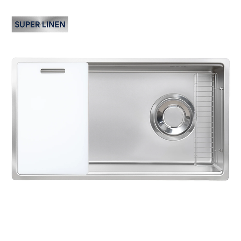 Chậu rửa bát Kluger KY8045SL Plus – Super Linen bền bỉ vượt thời gian