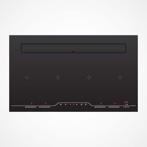 Bếp từ kết hợp máy hút mùi Malloca HIH-904 SLIM nhập khẩu Ý