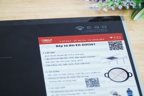 Bếp từ đôi Chef's EH-DIH361