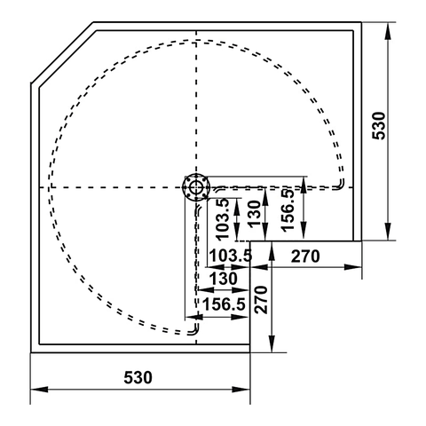 Bộ rổ góc xoay 270 độ Hafele Mezzo 548.37.011 - Inox 304