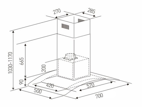 Máy hút mùi Arber AB-SMART1