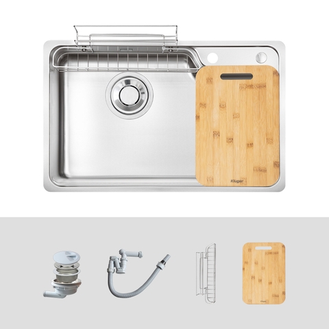 Chậu rửa bát 1 hố Kluger KH8050FS Ulti