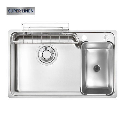 Chậu rửa bát Kluger KH8050SL Plus – Dòng HARU Series cao cấp