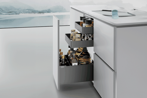 Giá Gia Vị 3 Tầng GrandX Titanium XS.40MT1