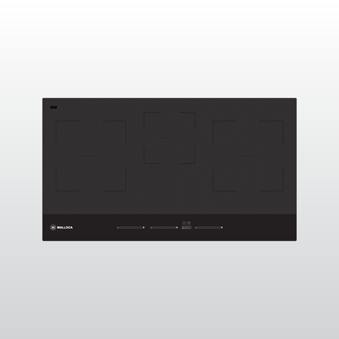 Bếp từ Malloca Skylux MH-803 mặt kính Double Black - Đẳng cấp 3 vùng nấu